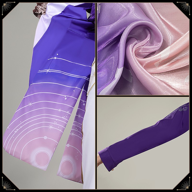 Twisted Wonderland Heartslabyul Deuce Spade Cosplay Costume Night Sky Chiffon Outfit Cosonsen Custom Made