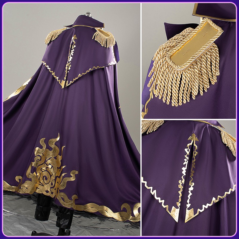Fate Grand Order Avenger Edmond Dantes Cosplay Costume FGO The Count of Monte Cristo Outfit Cosonsen