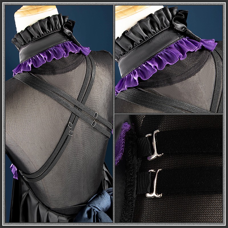 Game Arknights Virtuosa Cosplay Costume Diversity Oneness Dress Outfit Cosonsen Custom Made