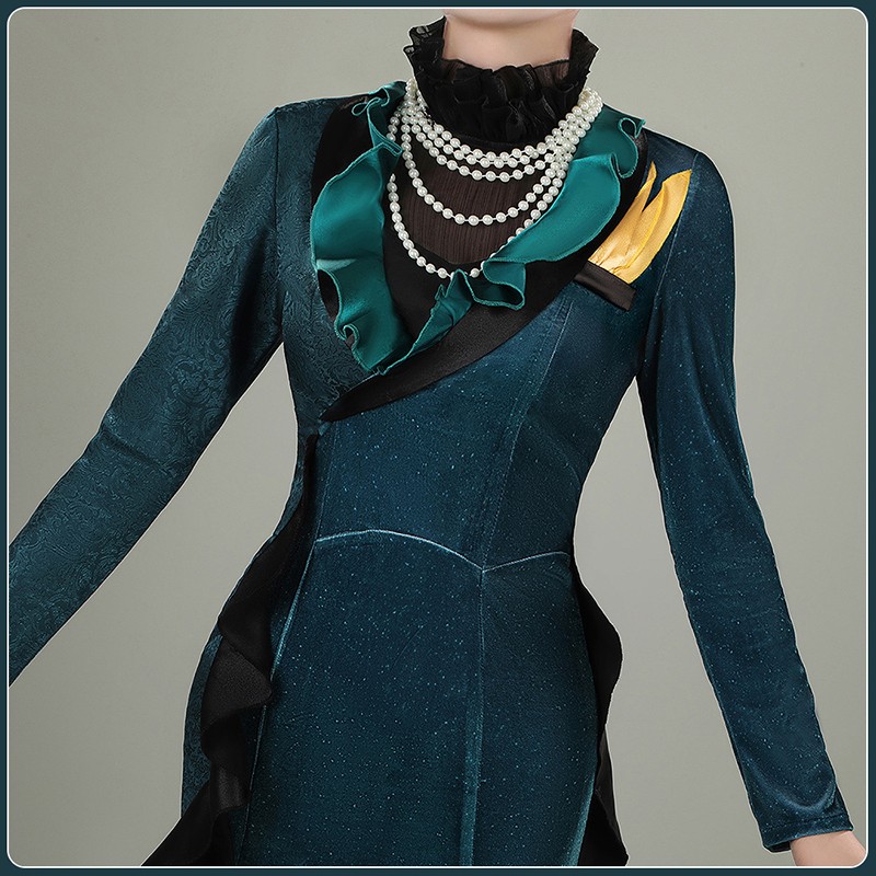Twisted Wonderland Mama Georgina Leech Cosplay Costume Jade and Floyd Mother Fancy Outfit Cosonsen Custom Made