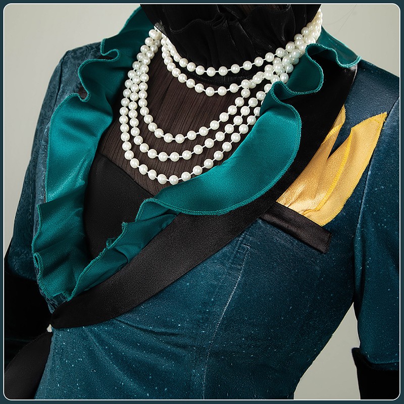 Twisted Wonderland Mama Georgina Leech Cosplay Costume Jade and Floyd Mother Fancy Outfit Cosonsen Custom Made