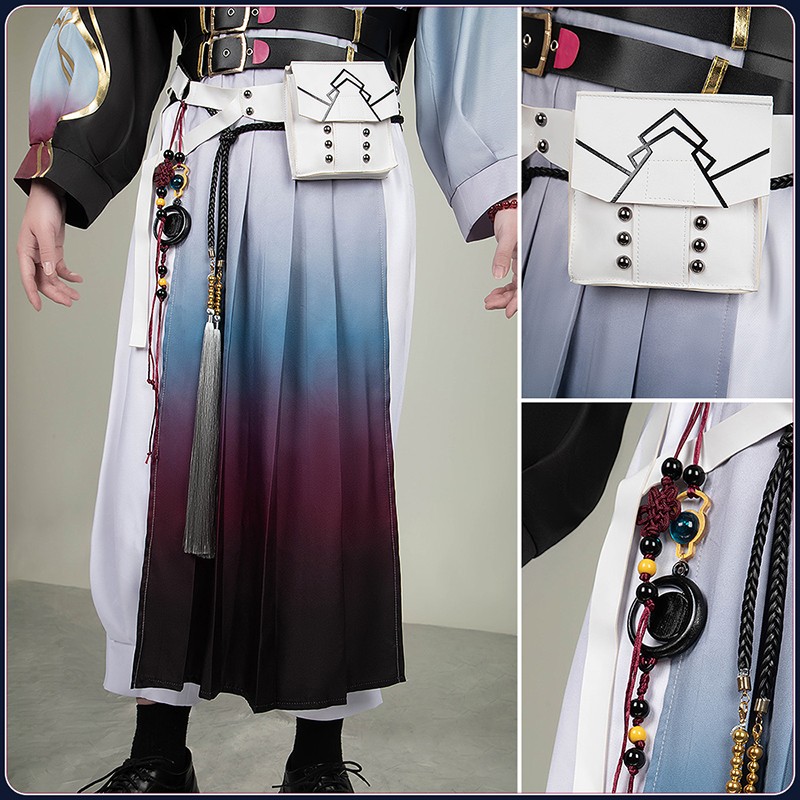 Nijisanji Vtuber Shikinagi Akira Cosplay Costume Akira Traditional Outfit Cosonsen Custom Made