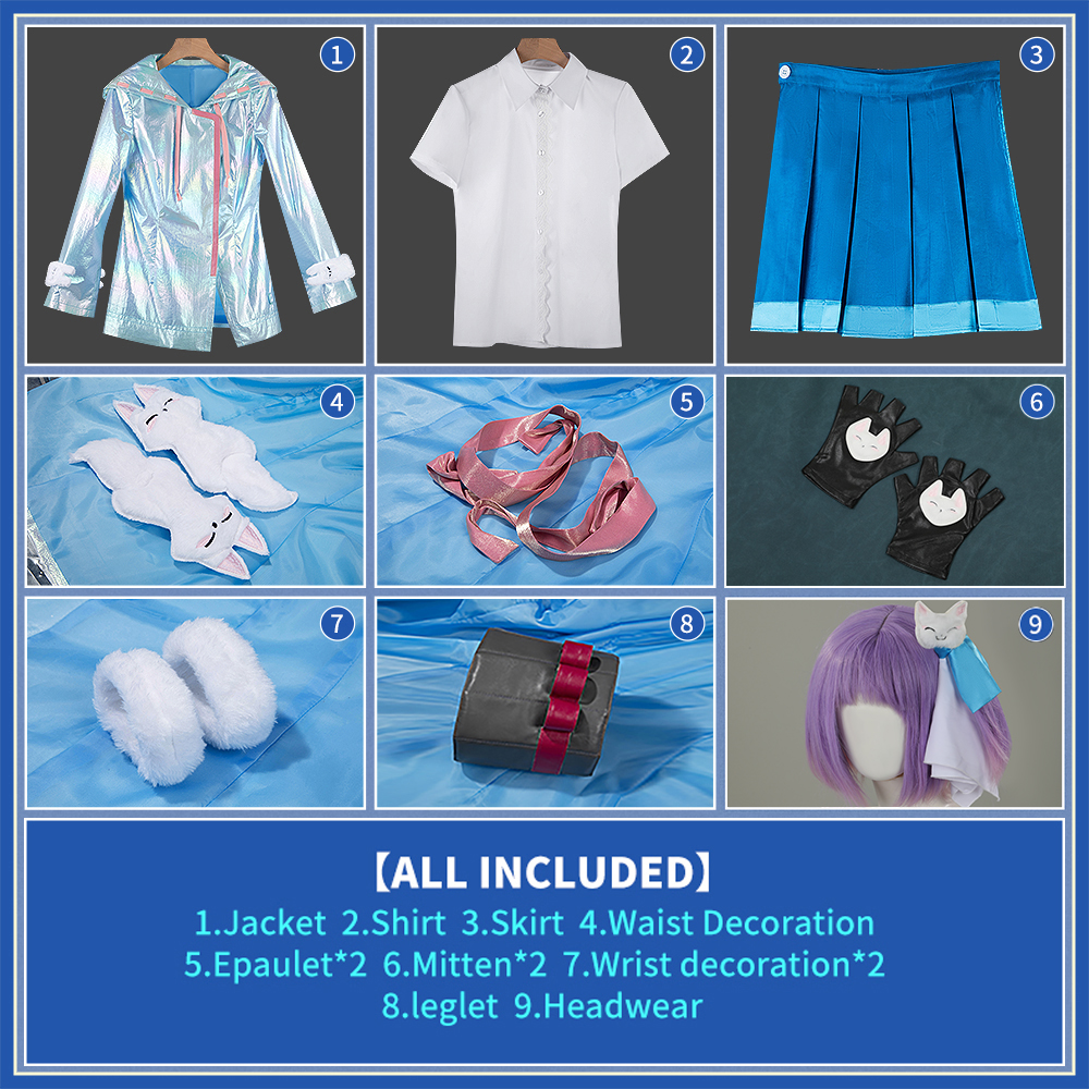 Overwatch 2 Battle Pass Season 15 Kiriko Cosplay Costume New Kiriko Skin Rainy Day Outfit Cosonsen Custom Made
