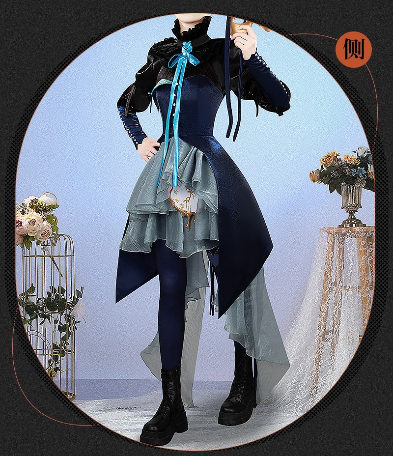 Reverse 1999 Vertin Cosplay Costume Suitcase Masquerade Outfit Custom Made