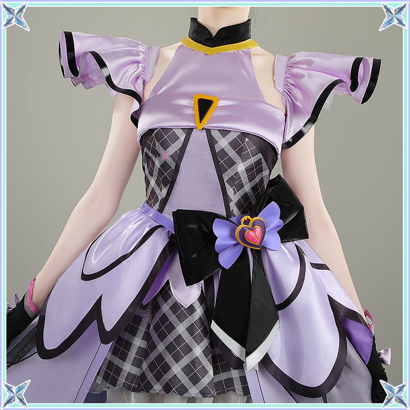 Kimi to Idol Pretty Cure Kiss Cosplay Costume You And Idol Precure Women Dress Outfit Cosonsen Custom Made