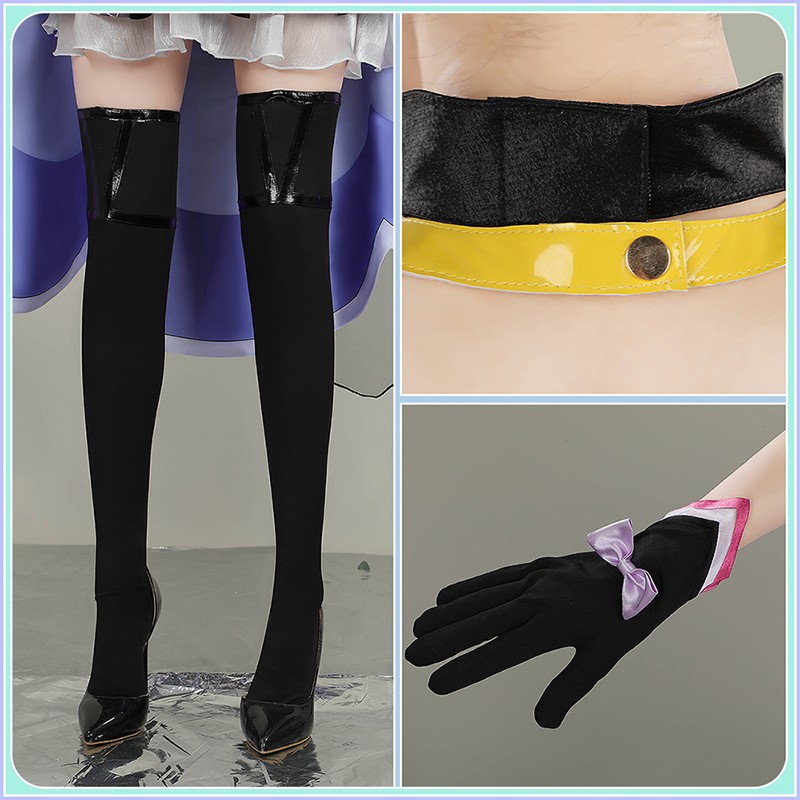 Kimi to Idol Pretty Cure Kiss Cosplay Costume You And Idol Precure Women Dress Outfit Cosonsen Custom Made