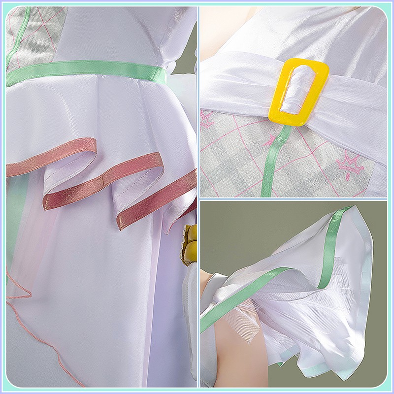 Kimi to Idol Precure Cure Zukyoon Cosplay Costume You And Idol Pretty Cure Zukyun Women Dress Outfit Cosonsen Custom Made