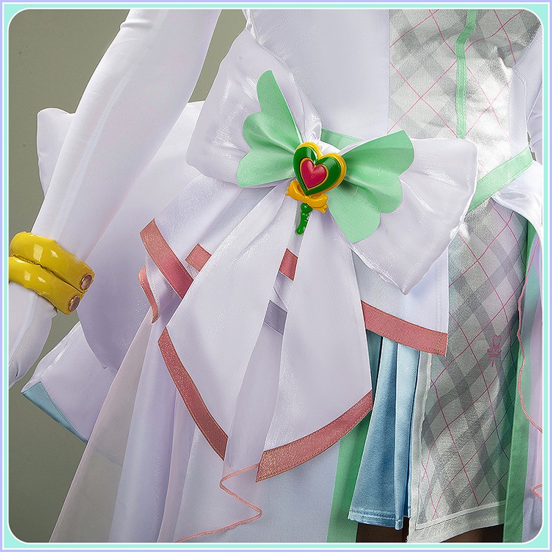 Kimi to Idol Precure Cure Zukyoon Cosplay Costume You And Idol Pretty Cure Zukyun Women Dress Outfit Cosonsen Custom Made