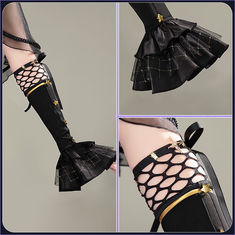 NIJISANJI VTuber Hoshikawa Sara Cosplay Costume Gothic Dress Outfit Cosonsen Custom Made