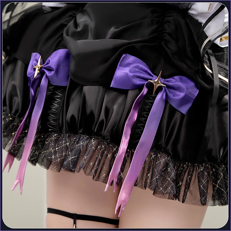 NIJISANJI VTuber Hoshikawa Sara Cosplay Costume Gothic Dress Outfit Cosonsen Custom Made
