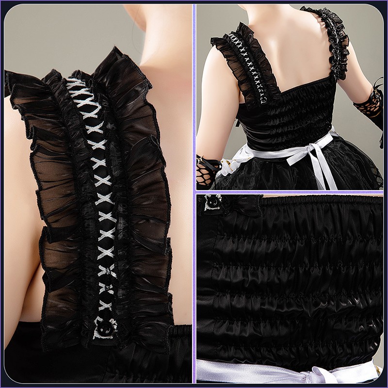 NIJISANJI VTuber Hoshikawa Sara Cosplay Costume Gothic Dress Outfit Cosonsen Custom Made