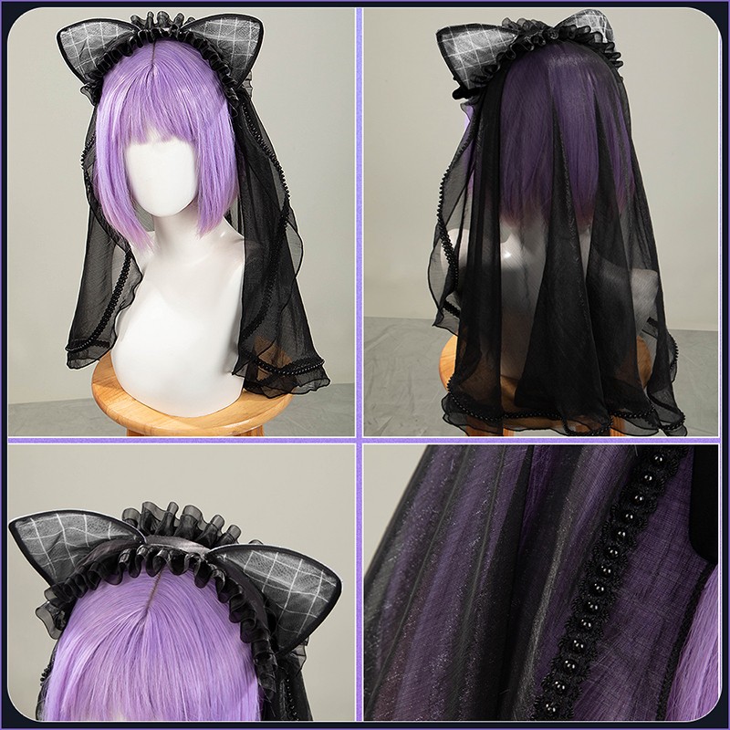 NIJISANJI VTuber Hoshikawa Sara Cosplay Costume Gothic Dress Outfit Cosonsen Custom Made
