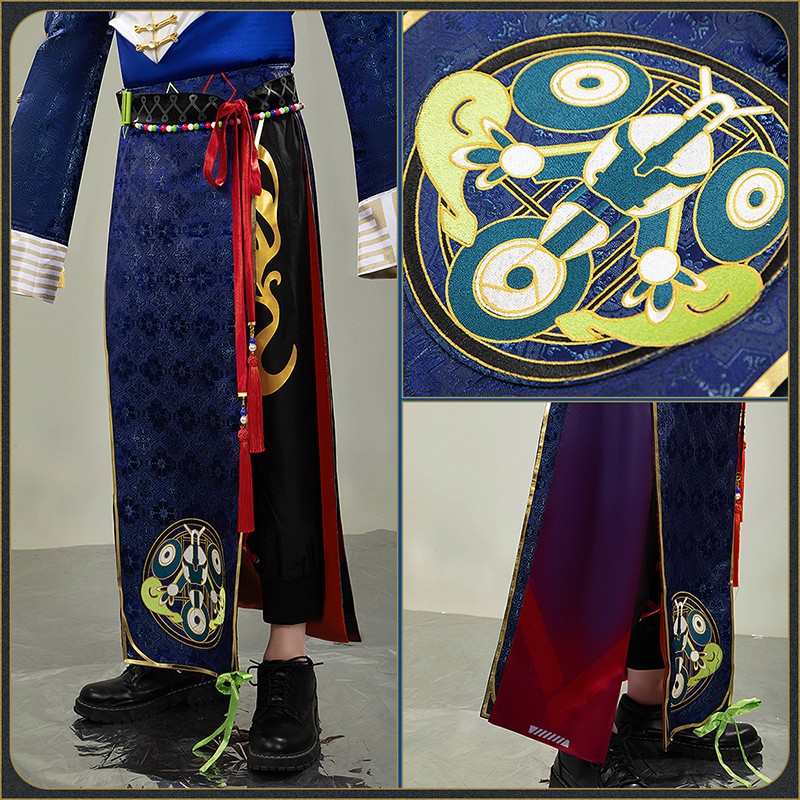 Nijisanji Vtuber Dytica 2nd Anniversary Inami Rai Cosplay Costume Men Outfit Cosonsen Custom Made