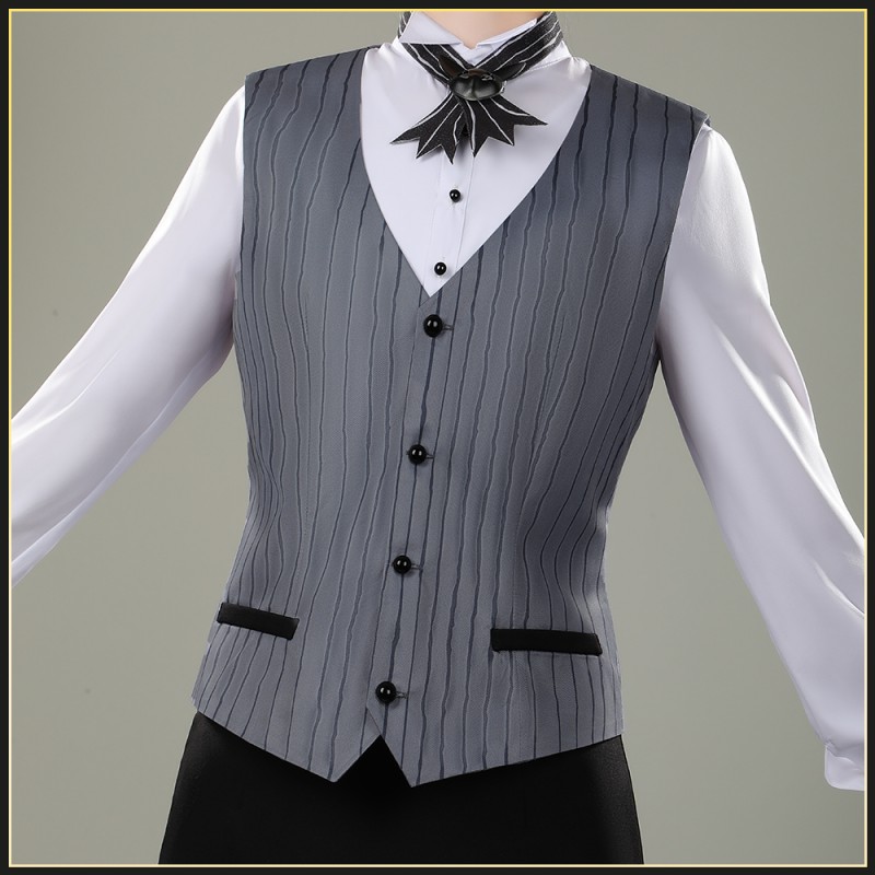 Twisted Wonderland Vil Nightmare Suit Cosplay Costume Vil Schoenheit Halloween Outfit Cosonsen Custom Made