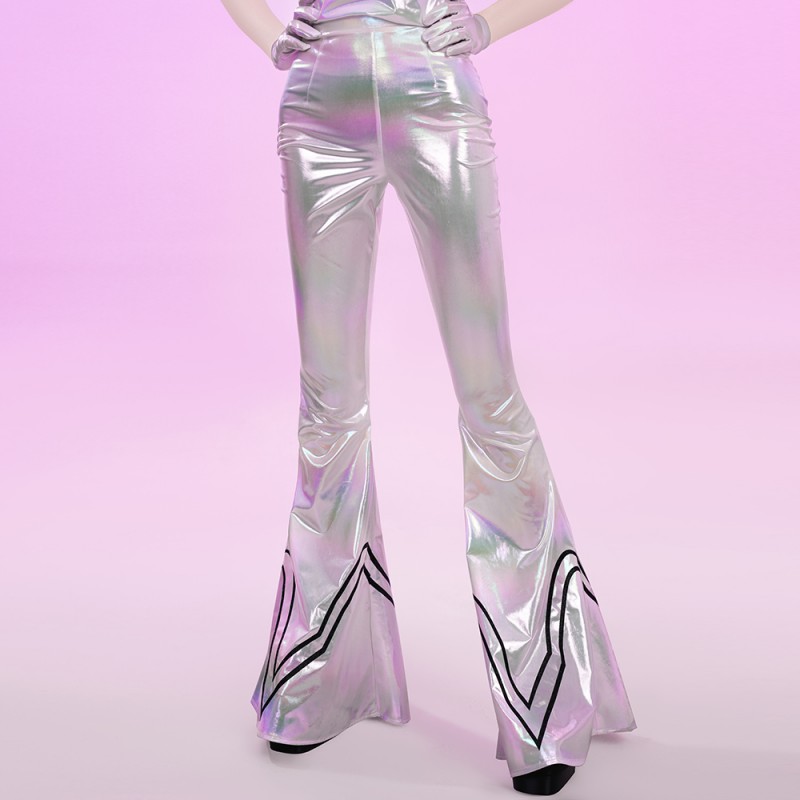 New Panty Stocking With Garterbelt Polyester Cosplay Costume Halloween White Set