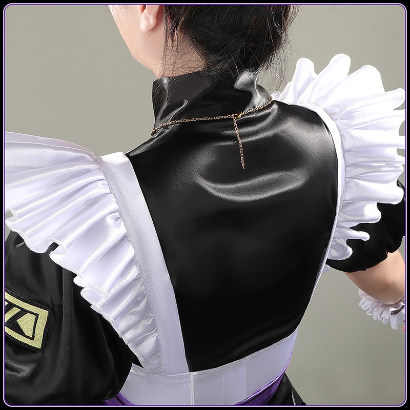Nijisanji Vtuber JP Kana Chan Fura Kanato Cosplay Costume Transsexual Maid Outfit Custom Made
