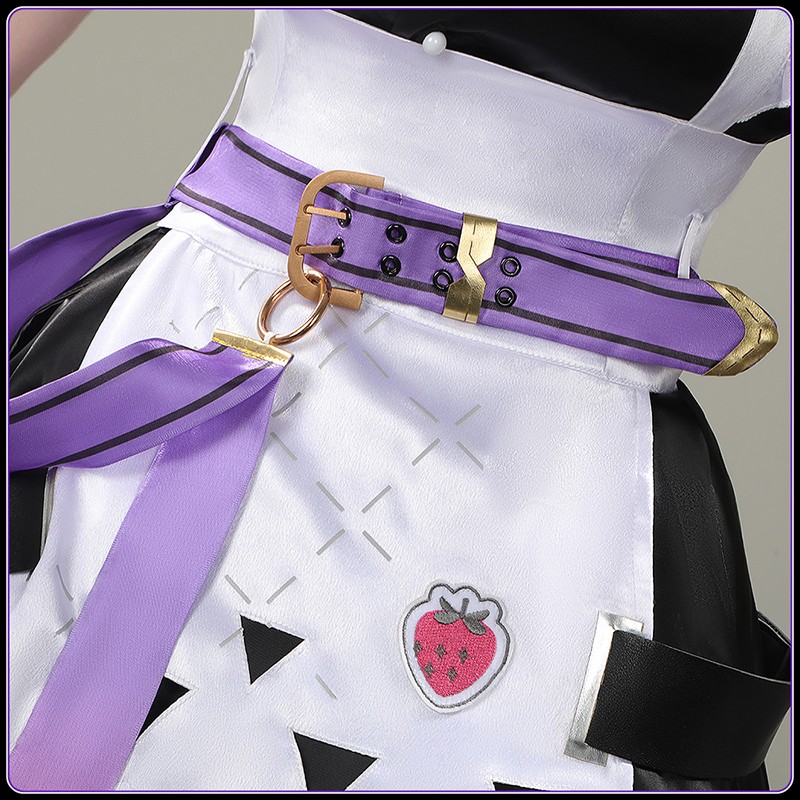 Nijisanji Vtuber JP Kana Chan Fura Kanato Cosplay Costume Transsexual Maid Outfit Custom Made