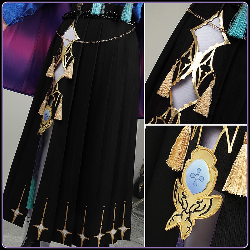 Nijisanji Vtuber Hoshirube Sho Cosplay Dytica 2nd Anniversary Costume Vtuber 2nd Anni of dytic Cosonsen Custom Made