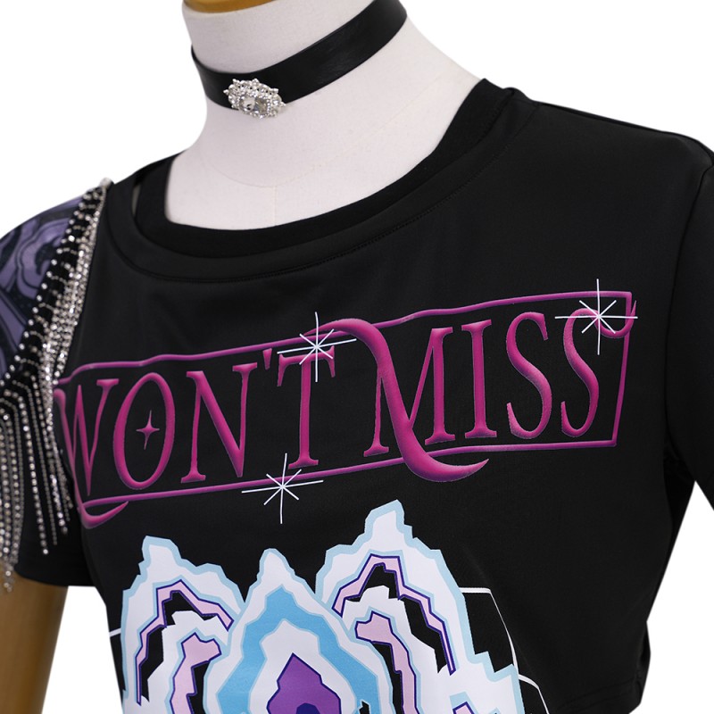 KPop Demon Hunters Mira Cosplay Costume Women Outfit