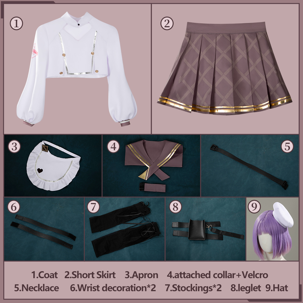 The Godness of Victory NIKKE Bready Cosplay Costume Women Outfit Custom Made Cosonsen
