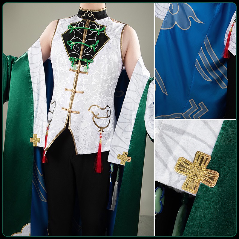 Nijisanji Vtuber Dytica 2nd Anniversary Murakumo Kagetsu Cosplay Costume Men Outfit Cosonsen Custom Made