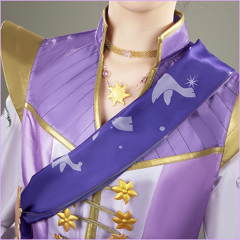 Twisted Wonderland Jack Howl Cosplay Costume Night Sky Chiffon Outfit Cosonsen Custom Made
