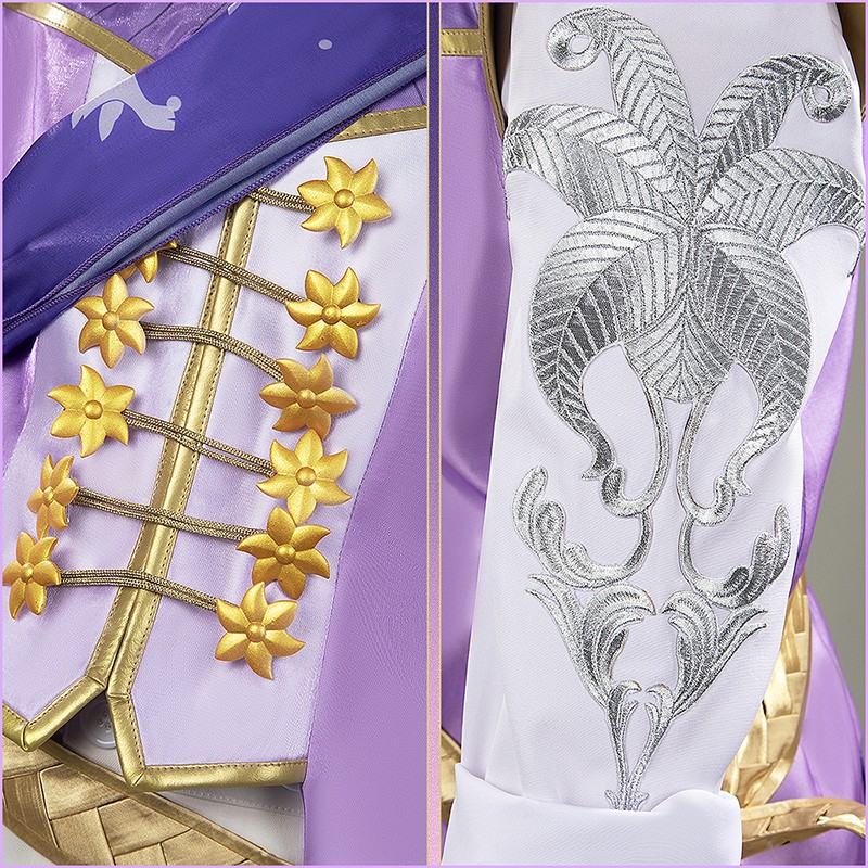 Twisted Wonderland Jack Howl Cosplay Costume Night Sky Chiffon Outfit Cosonsen Custom Made