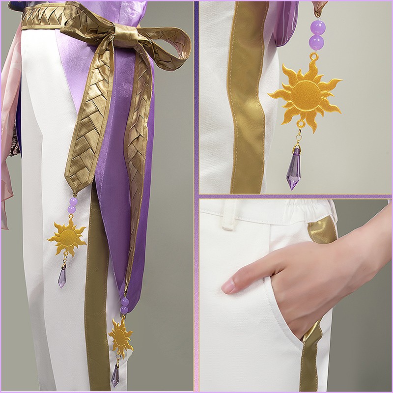 Twisted Wonderland Jack Howl Cosplay Costume Night Sky Chiffon Outfit Cosonsen Custom Made