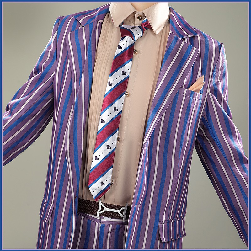 Nijisanji Vtuber Oriens 2nd Anniversary Saiki Ittetsu Cosplay Costume Men Uniform Outfit Custom Made