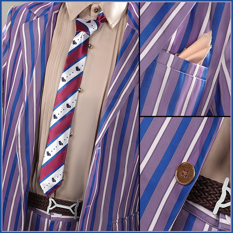 Nijisanji Vtuber Oriens 2nd Anniversary Saiki Ittetsu Cosplay Costume Men Uniform Outfit Custom Made