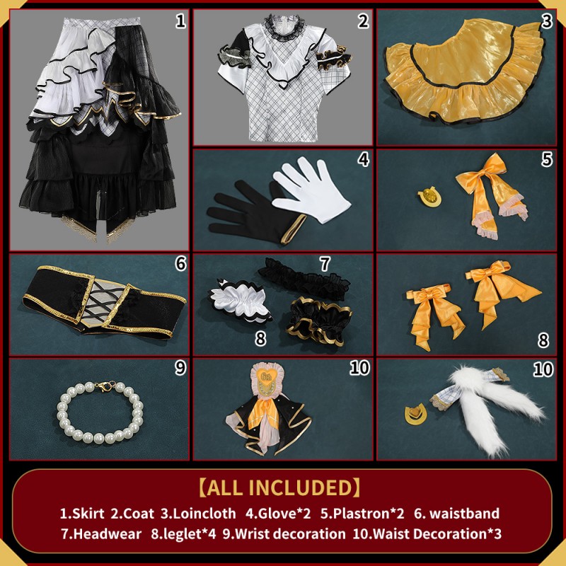 Umamusume Pretty Derby Durandal Cosplay Costume Parade Outfit Cosonsen Cosplay Costume