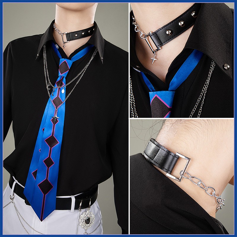 NIJISANJI EN Vtuber BY THE BEAT Seible Cosplay Costume Fullset Outfit Uniform Cosonsen Custom Made