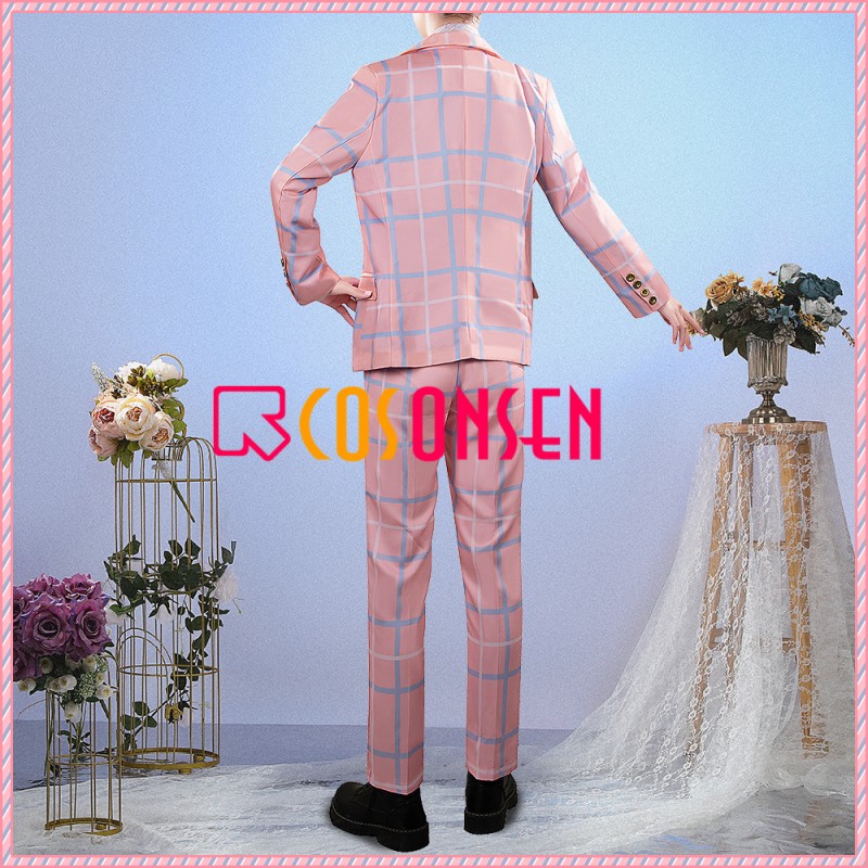 NIJISANJI Vtuber Oriens 2nd Anniversary Akagi Wen Cosplay Costume Men Uniform Custom Made Cosonsen