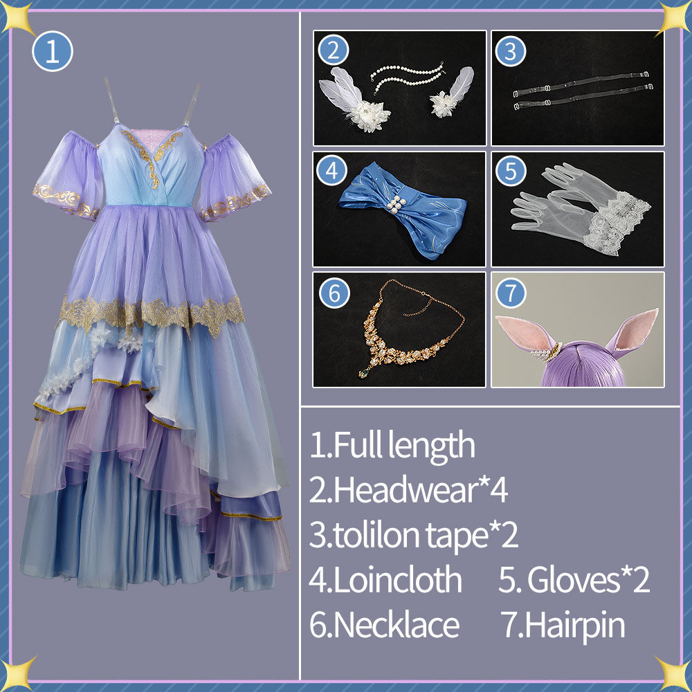 Umamusume Pretty Derby Mejiro McQueen Cosplay Costume Women Dress New Outfit Custom Made Cosonsen