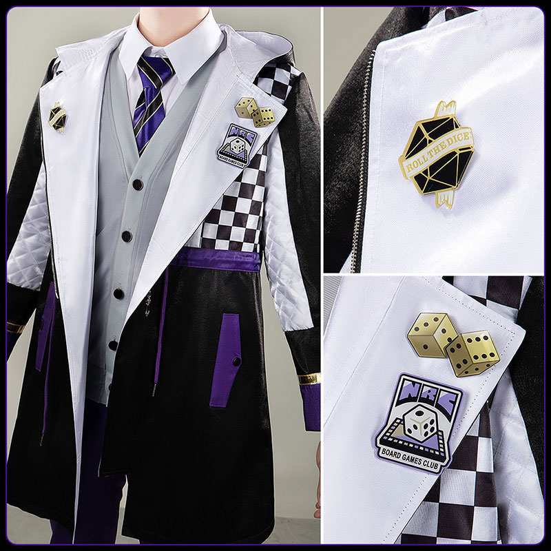 Twisted Wonderland Azul Ashengrotto Cosplay Costume Club Outfit Cosonsen Custom Made