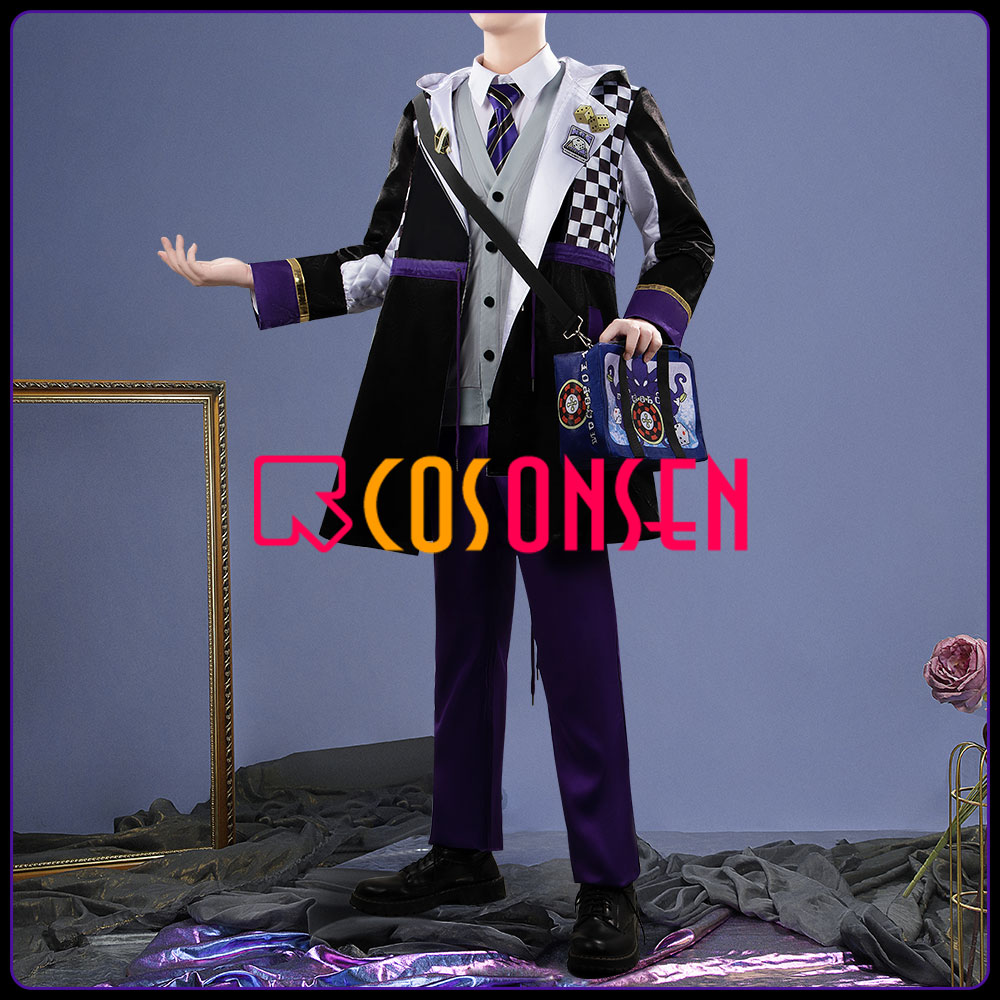 Twisted Wonderland Azul Ashengrotto Cosplay Costume Azul Sigma Gamer Club Outfit Cosonsen Custom Made