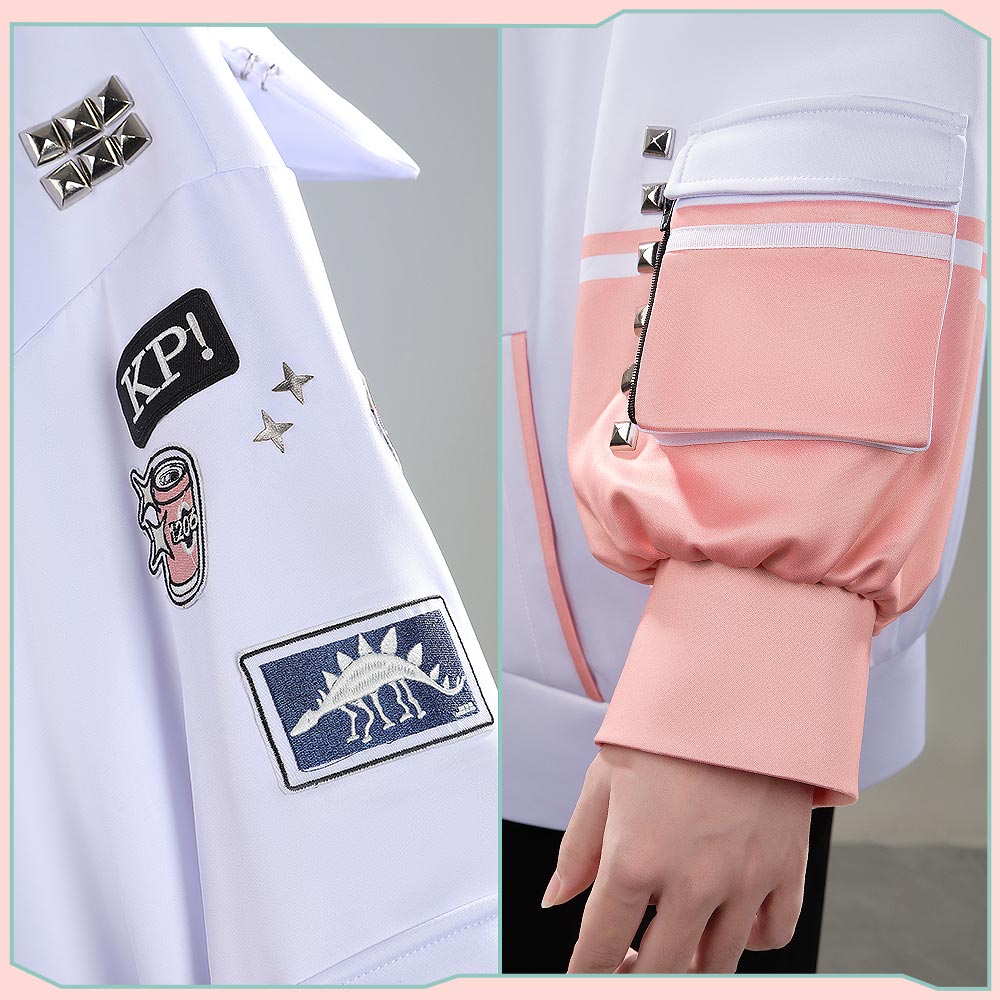 Nijisanji Vtuber Akagi Wen Cosplay Costume New Outfit Casual Cosonsen Custom Made