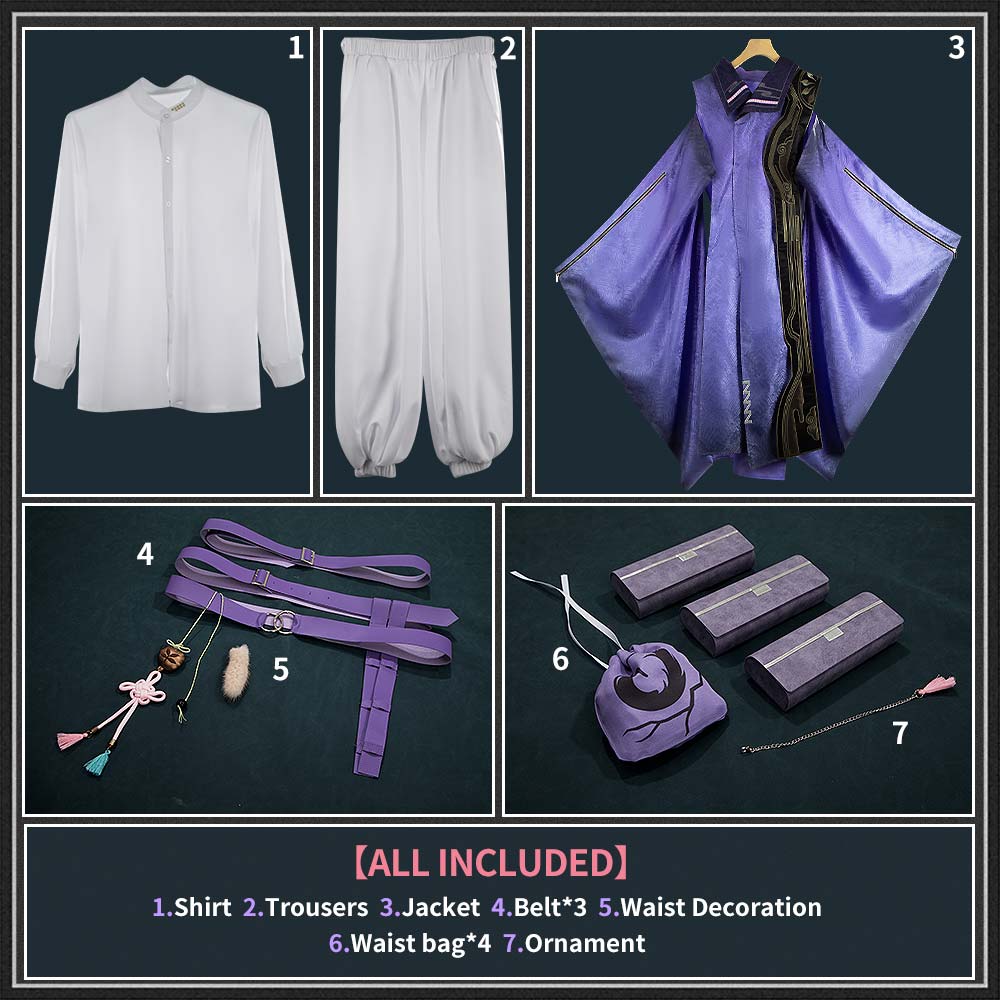 Arknights Suzuran's Father Dad Cosplay Costume New Outfit Cosonsen Cosplay Costume