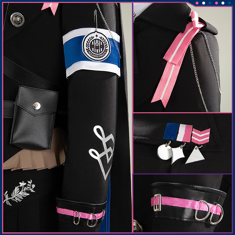 Nijisanji Vtuber Sakayori Soma Prison Guard Cosplay Costume Outfit Cosonsen Custom Made