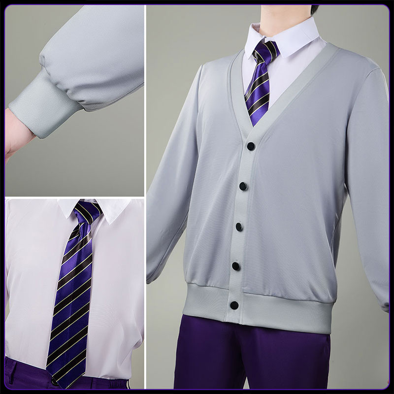 Twisted Wonderland Azul Ashengrotto Cosplay Costume Azul Sigma Gamer Club Outfit Cosonsen Custom Made