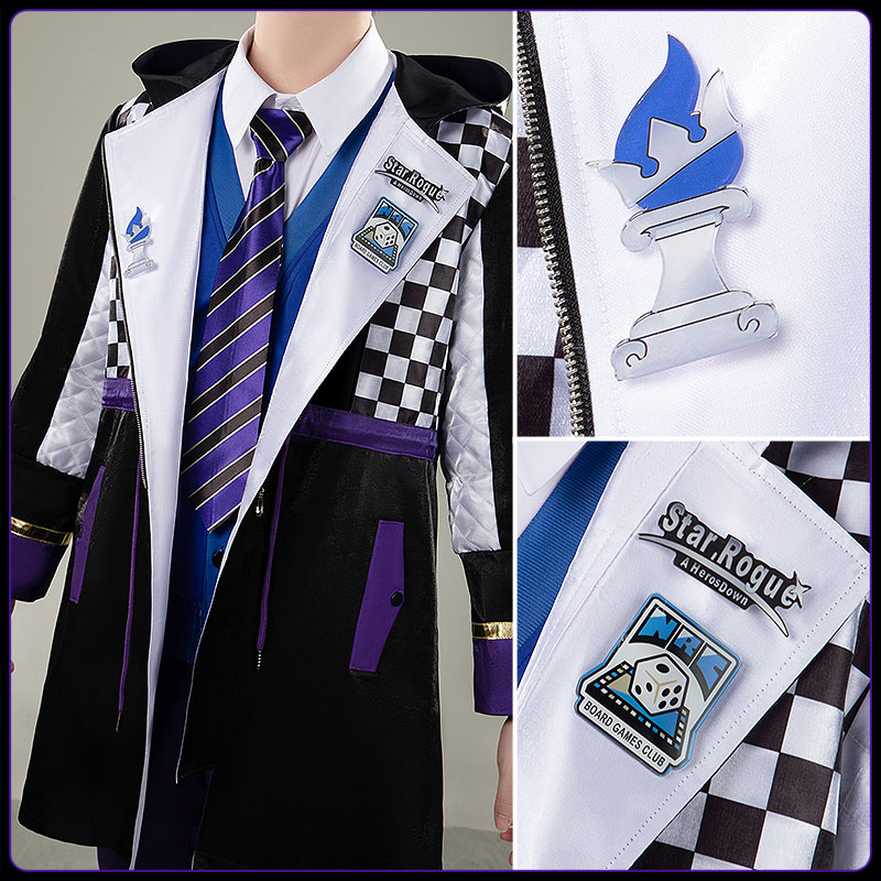 Twisted Wonderland Idia Shroud Cosplay Costume Idia Sigma Gamer Club Outfit Cosonsen Custom Made