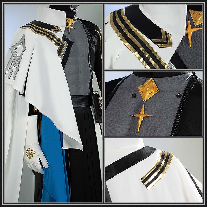 Arknights Ulpianus Cosplay Costume Staring into the Abyss Outfit Cosonsen Custom Made