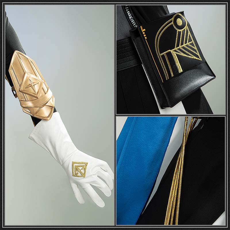 Arknights Ulpianus Cosplay Costume Staring into the Abyss Outfit Cosonsen Custom Made