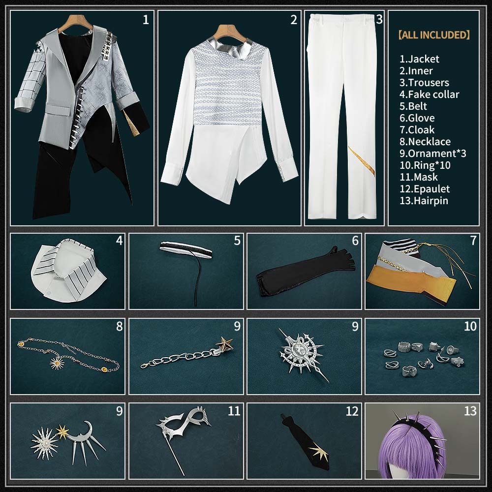 Arknights Thorns the Lodestar Cosplay Costume 2025 Ambience Synesthesia Echos of the legends Immersive Exploration Staring into the Abyss Outfit Cosonsen Custom Made