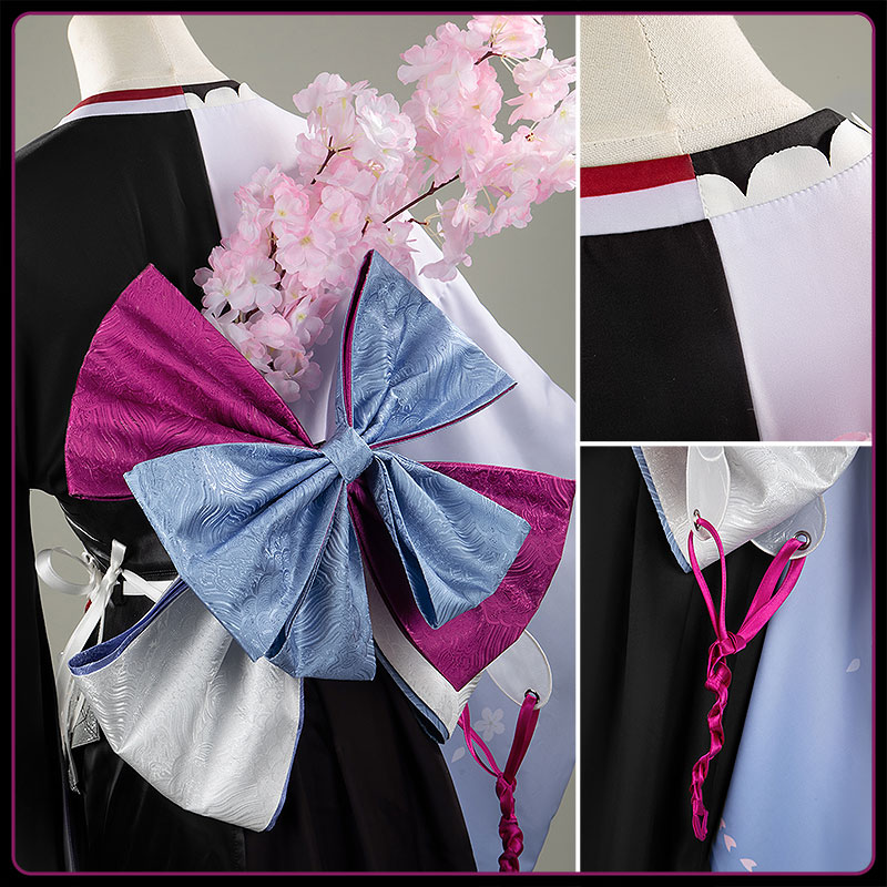 Game Arknights Mio Cosplay Costume Kimono Outfit Cosonsen Custom Made