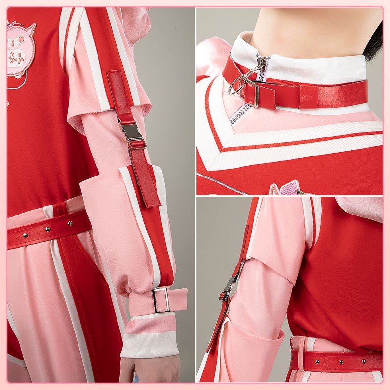 Nijisanji Vtuber Seraph Dazzlegarden Cosplay Costume Angelic Dream Outfit Cosonsen Custom Made