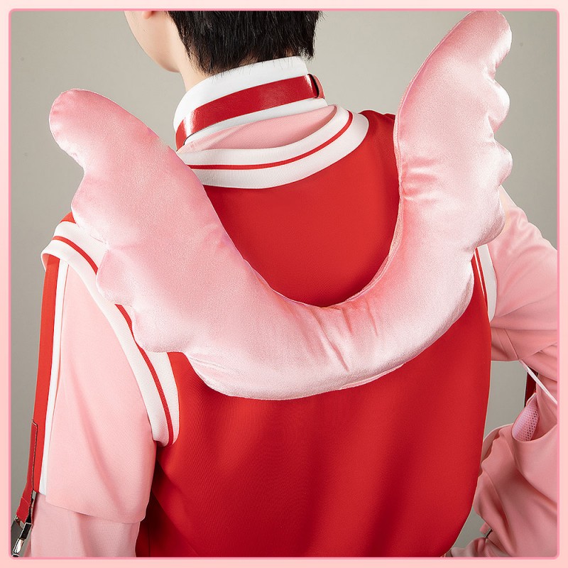 Nijisanji Vtuber Seraph Dazzlegarden Cosplay Costume Angelic Dream Outfit Cosonsen Custom Made