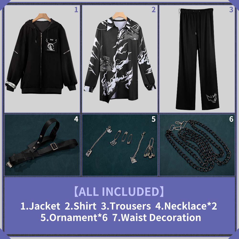 Nijisanji Virtual YouTuber Vtuber Koyanagi Rou Cosplay Costume New Outfit Custom Made Cosonsen