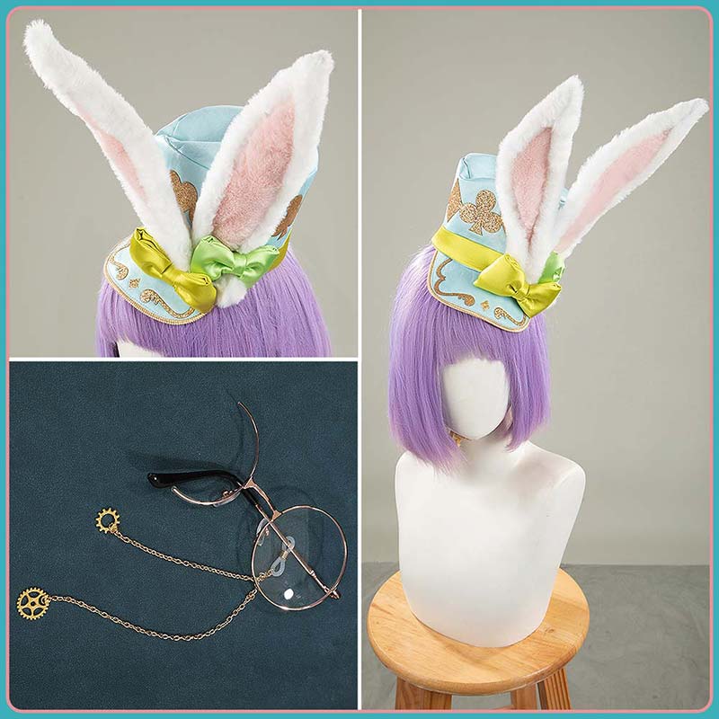 Twisted Wonderland Rabbit Wear Floyd Leech Cosplay Costume Bunny Floyd Rabbit Festival Outfit Costume Cosonsen Custom Made
