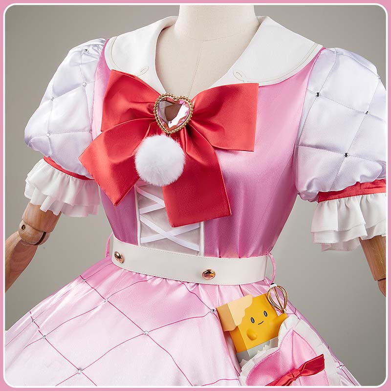 Nijisanji Vtuber Saotome Berry Cosplay Costume White Bright Live Outfit Cosonsen Custom Made